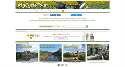 Desktop Screenshot of mycycletour.com